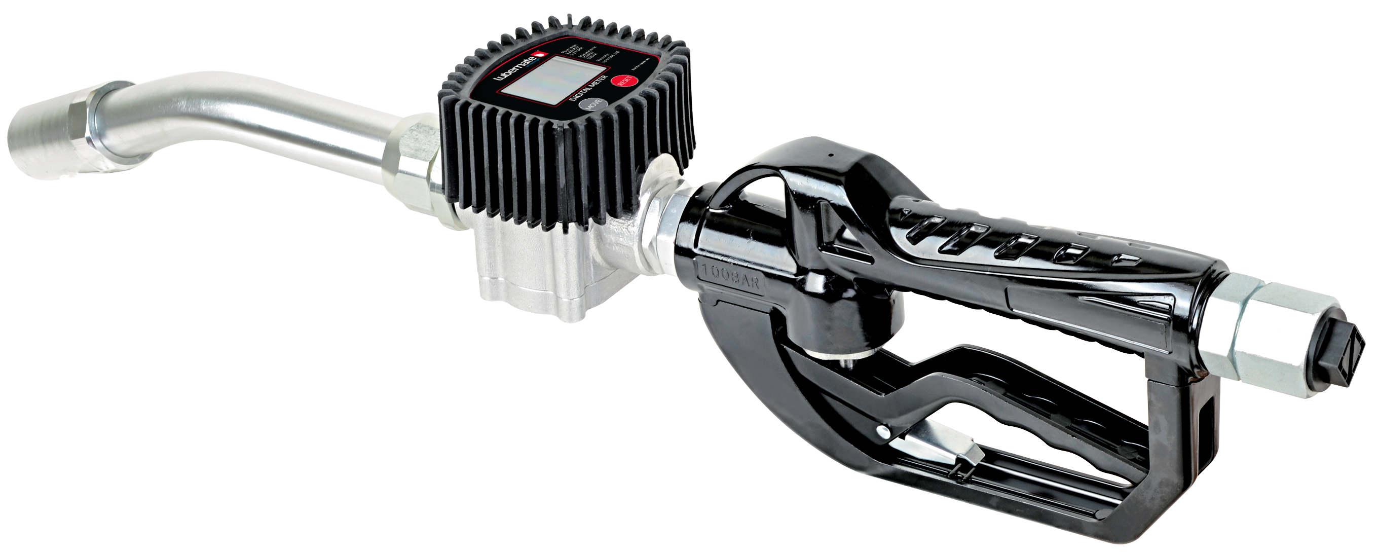 HIGH FLOW DIGITAL OIL GUN W/ RIGID EXT AUTO NOZZLE OIL PUMPS