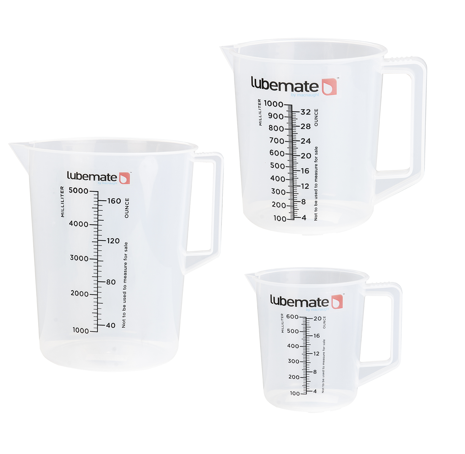 MEASURING JUG COMBO5/1/600 5L, 1L, 600ML Macnaught Macnaught