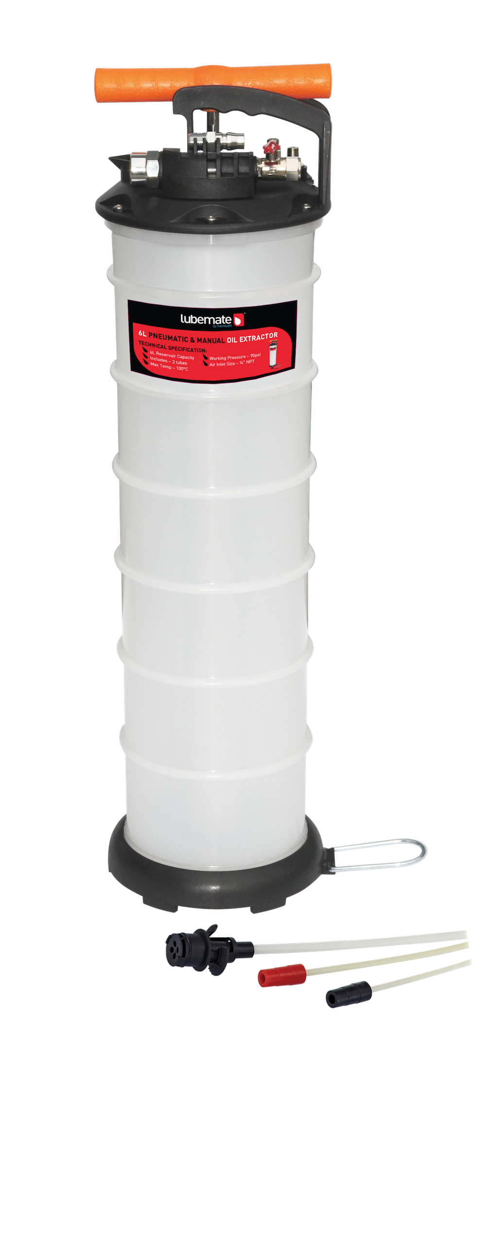 PNUEMATIC&MANUAL OIL EXTRACTOR 6L Macnaught Macnaught