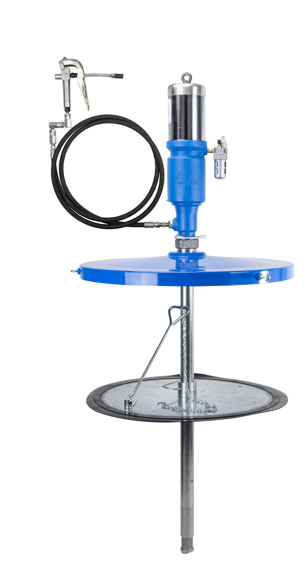 P58 Grease Pump Kit180Kgs with Lid,Follower,Hose and Gun Macnaught